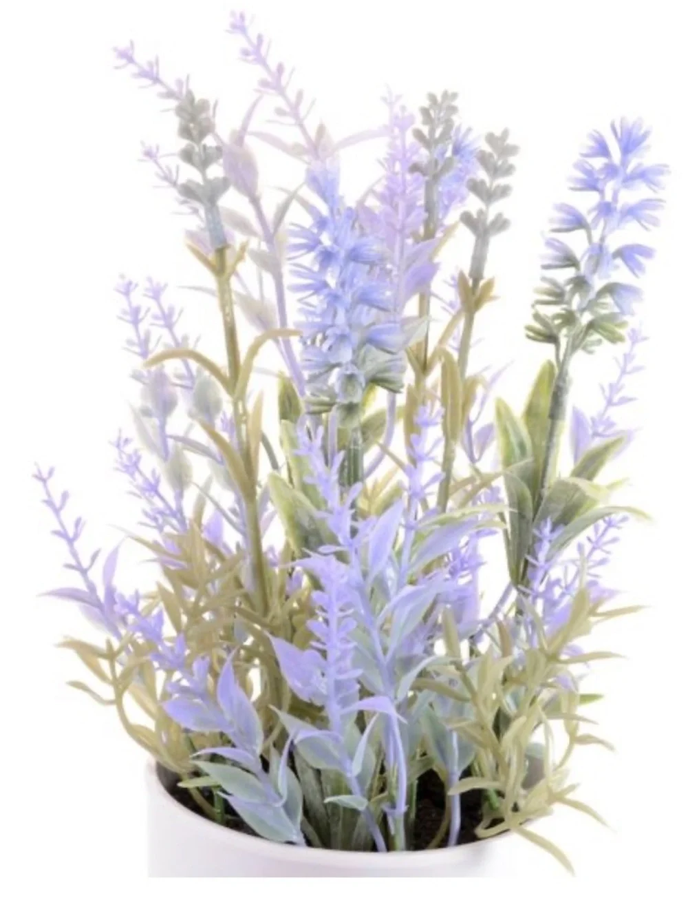 NWT Threshold Potted Faux Plant Lavender 3-3/4 x 10 Set of 3